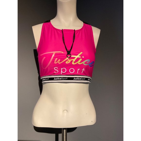 Justice sport, sports bra size extra large - Picture 1 of 3